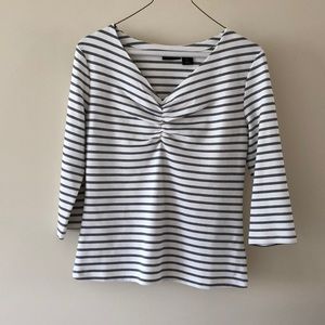 Tahari Striped Top